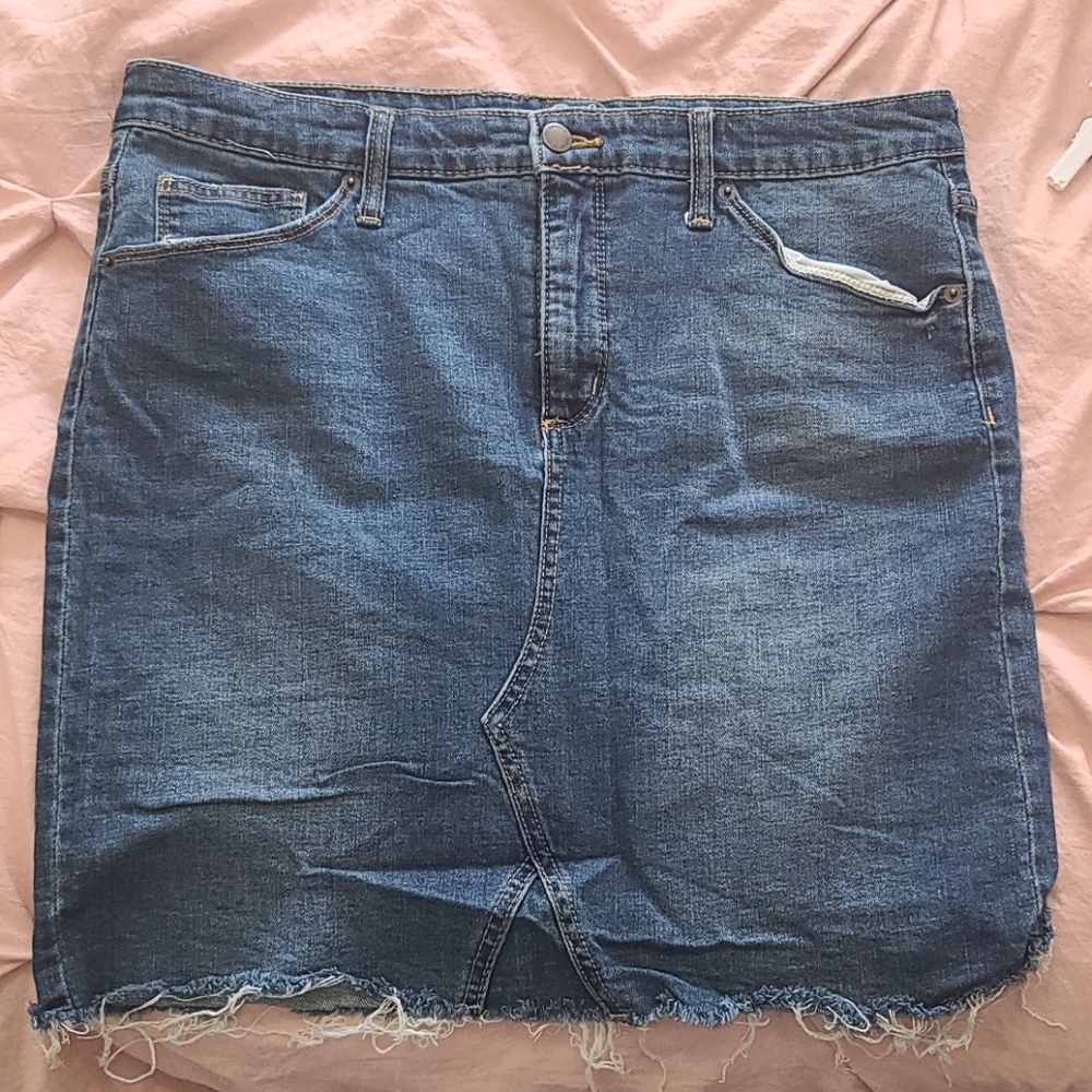 Denim skirt